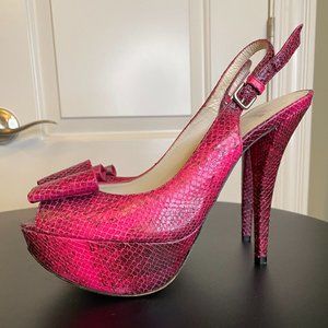 Stuart Weitzman stiletto pumps pink 8 1/2